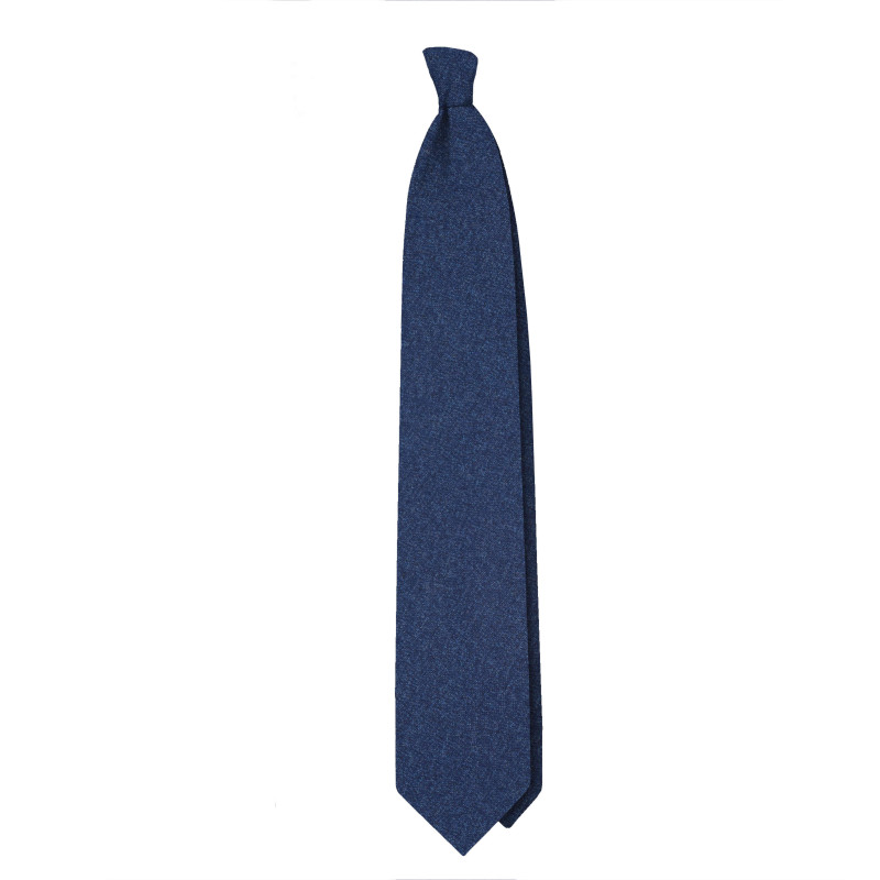 Solid 3 folds cashmere/silk tie -... Solid 3 folds cashmere/silk tie -...