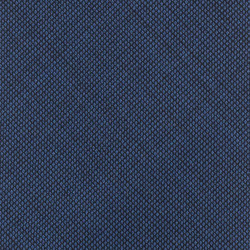 Solid 3 folds wool tie - blue 2