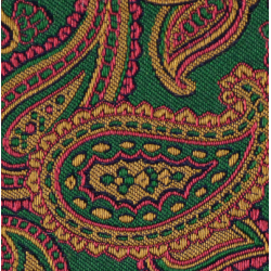 Green paisley jacquard 2