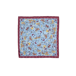 horse motif linen/cotton...