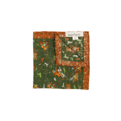 horse motif linen/cotton... 2