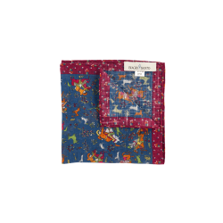 horse motif linen/cotton... 2