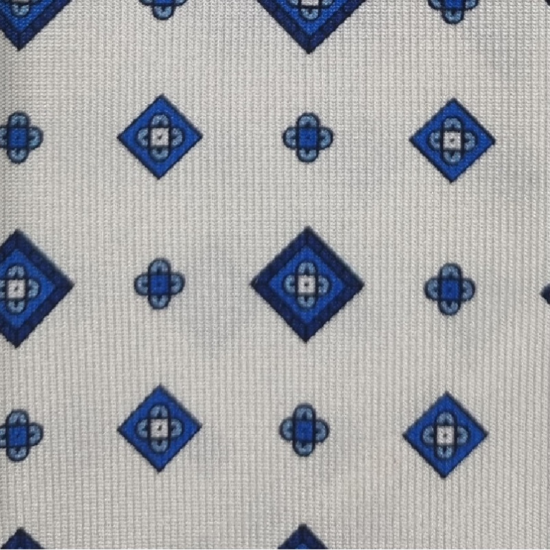 Twille print 3 folds unlined tie -... Twille print 3 folds unlined tie -...