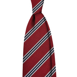 Reps jacquard stripes tie -...