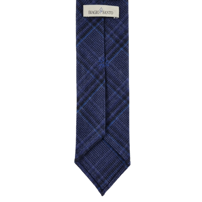 Cravatta a quadri 3 pieghe 100% magic...