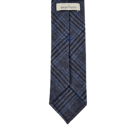 Retreez Cravatta Uomo A Righe Blu E Nere: 100% Poliestere, 8x148 Cm, Elegante Per Abbigliamento Casual E Formale