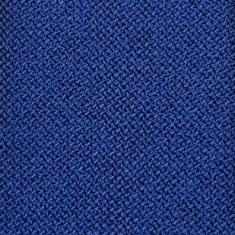 Cravatta Tinta Unita Royal Blue Con Clip E Spalline Intercambiabili - 50,8 Cm, Larghezza 8,9 Cm, Prodotta Nel Regno Unito