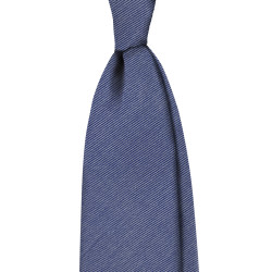 Solid 3 folds unlined tie -...