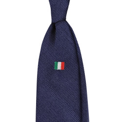 Italian flag embroidery tie...