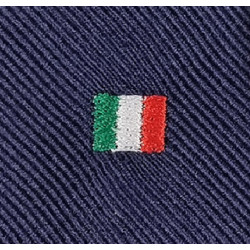 Italian flag embroidery tie... 2