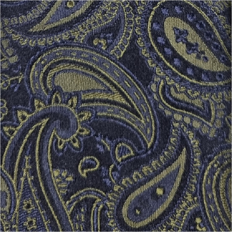 Paisley jacquard 3 folds tie -... Paisley jacquard 3 folds tie -...