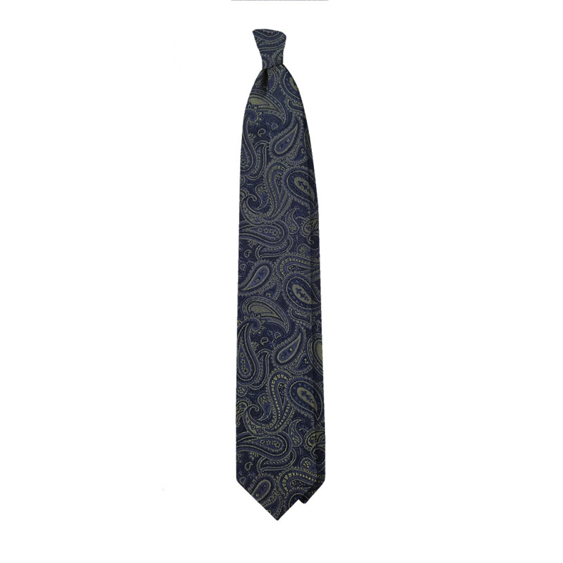 Cravatta paisley jacquard 3 pieghe... Cravatta paisley jacquard 3 pieghe...