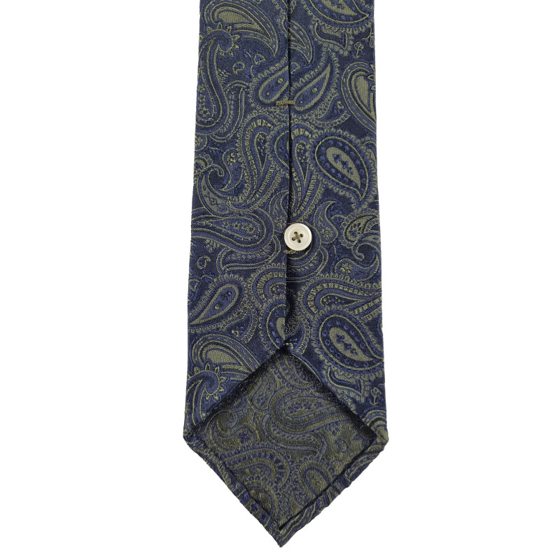 Cravatta paisley jacquard 3 pieghe... Cravatta paisley jacquard 3 pieghe...
