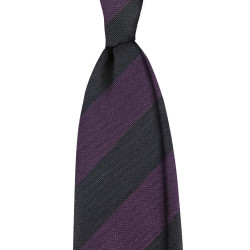Regimental grenadine tie -...