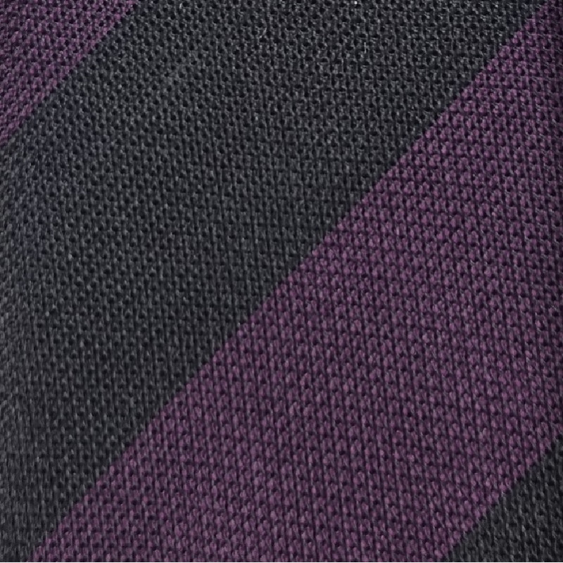 Regimental grenadine tie - dark... Regimental grenadine tie - dark...
