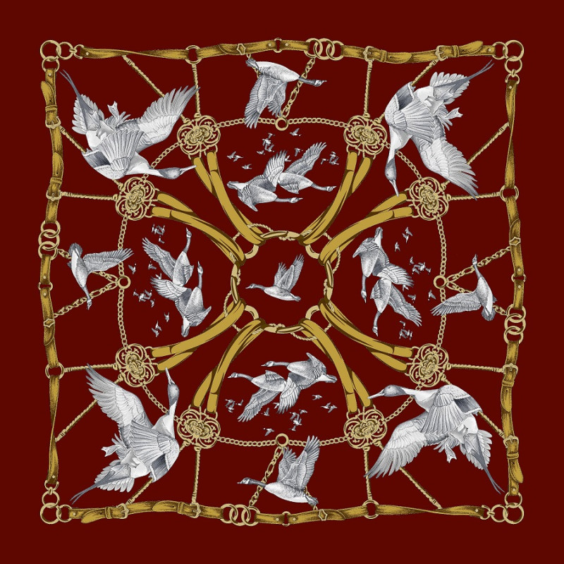 Foulard da collo in seta 70 x 70 -...