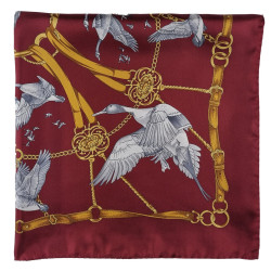 Silk neck foulard 70 x 70 -...