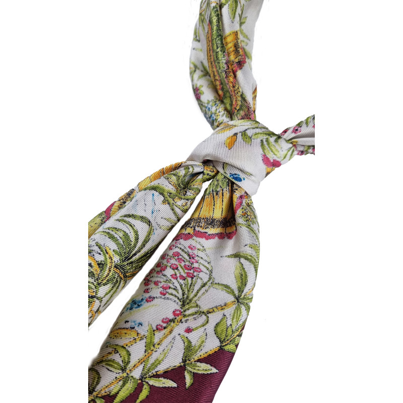 Foulard da collo in seta 70 x 70...