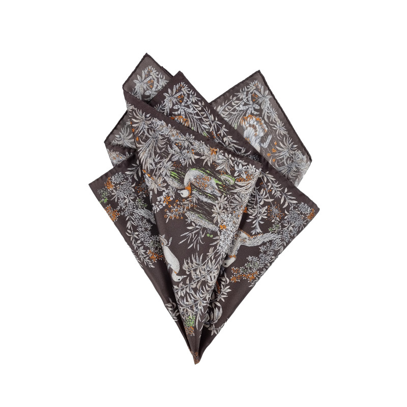 Foulard da collo in seta 70 x 70...