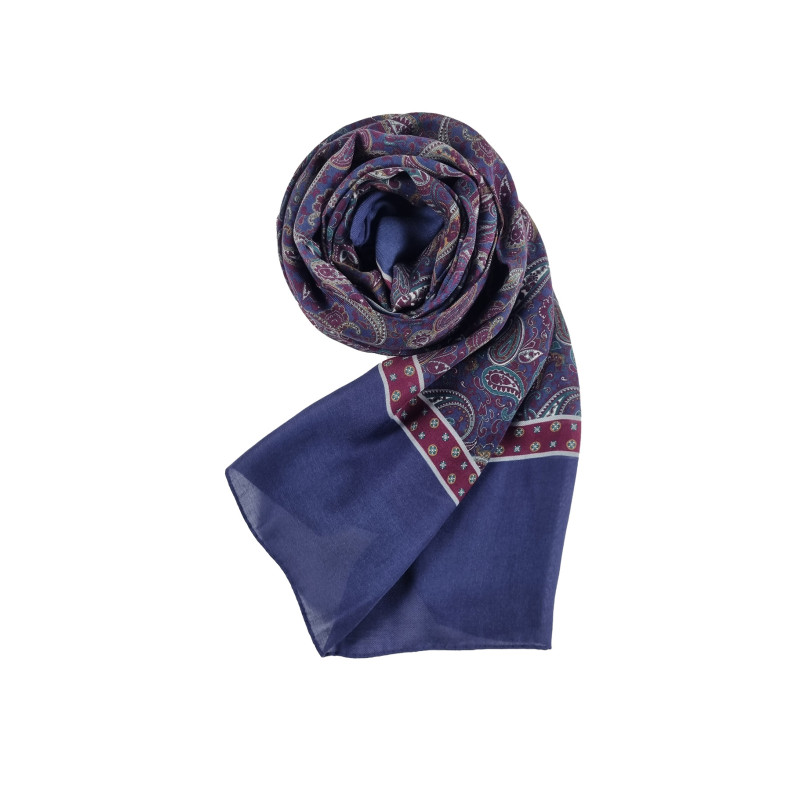 Sciarpa cashmere/modal stampa paisley...