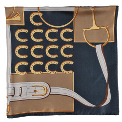 Silk neck foulard 70 x 70...