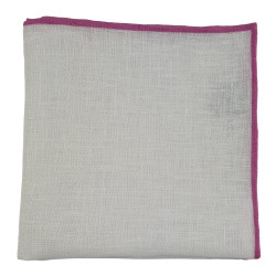 Pink shoestring linen...