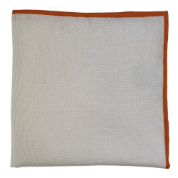 Orange shoestring silk...