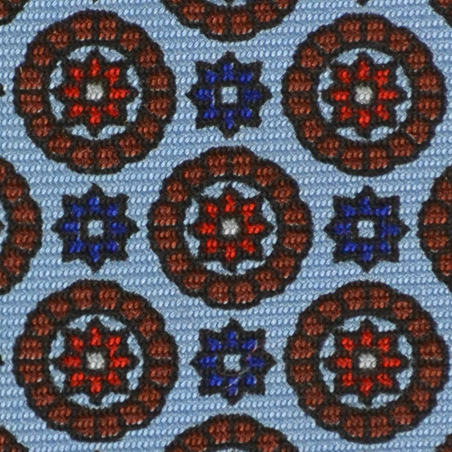 Light blue medallions