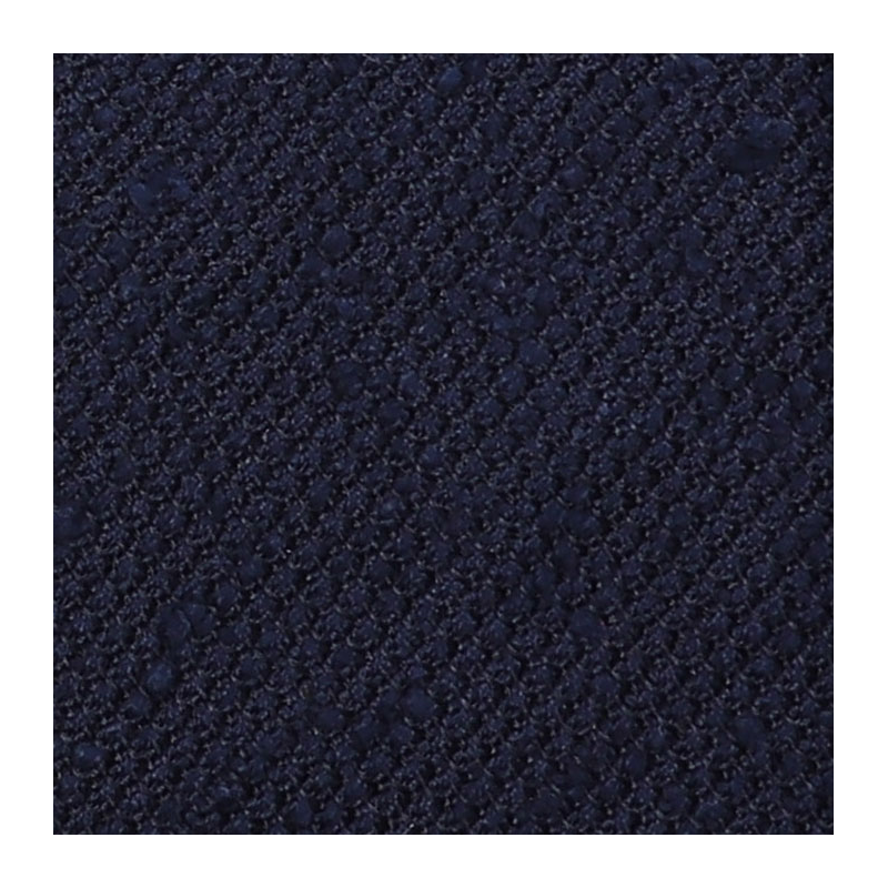 Solid grenadine shantung - navy