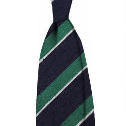 3 folds unlined shantung...