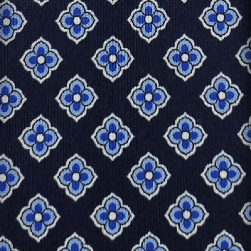 Diamond Pattern Handprinted...