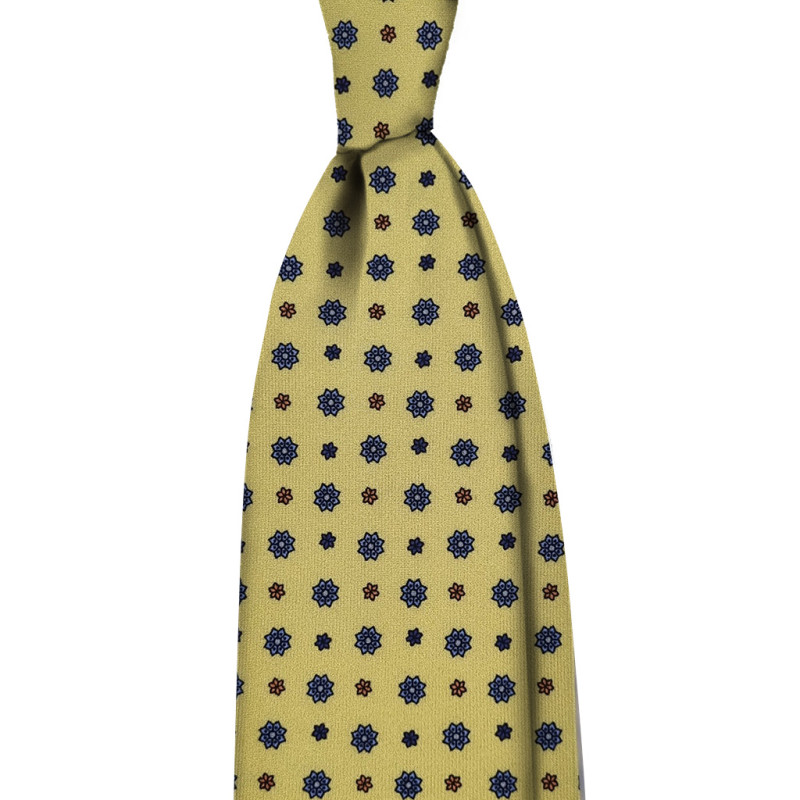 Multi Floral Pattern Handprinted...