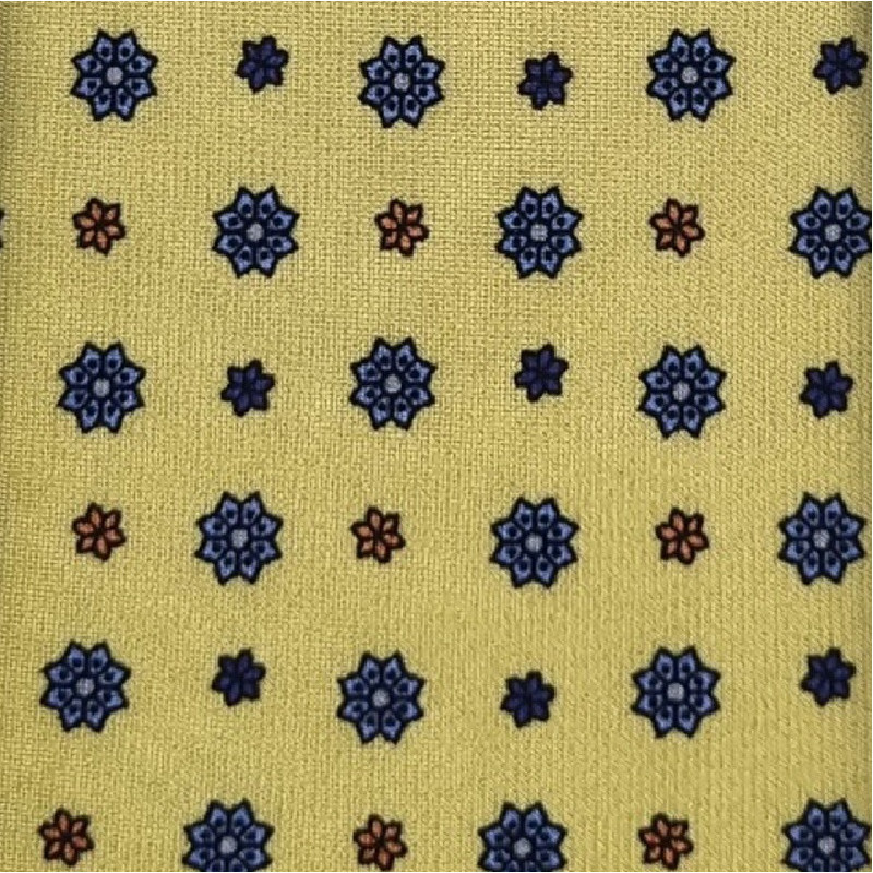 Multi Floral Pattern Handprinted...