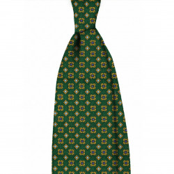 Green geometric pattern