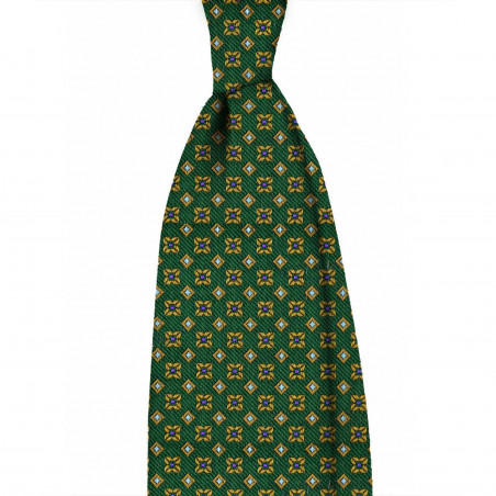 Green geometric pattern