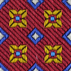 Red geometric pattern 2