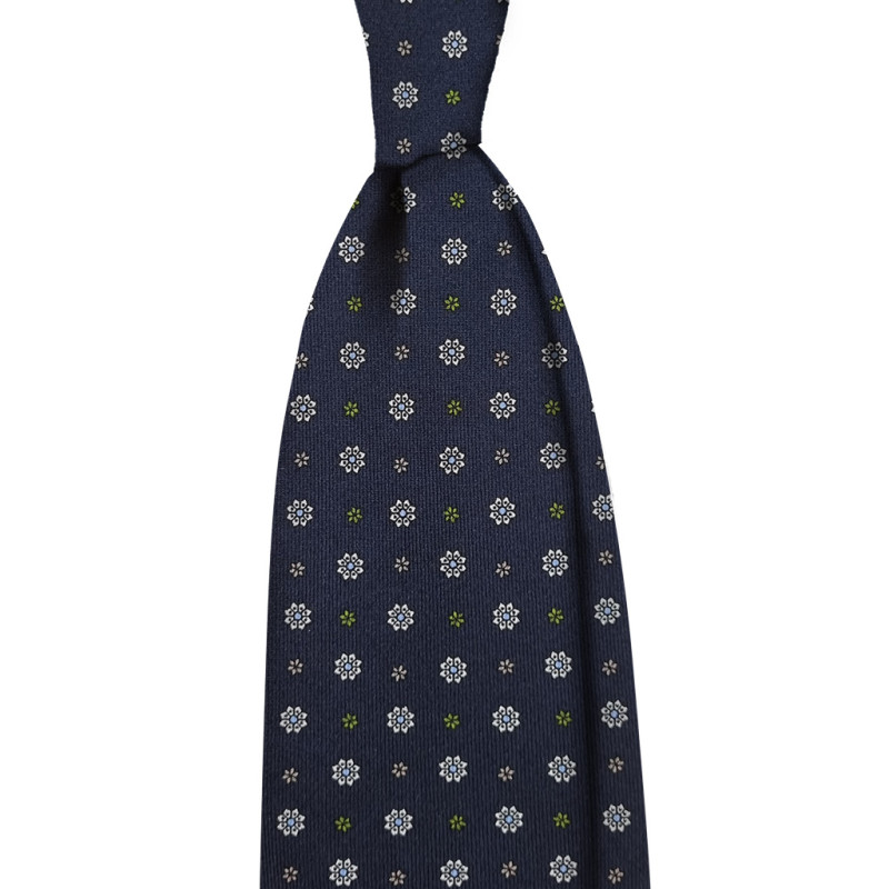 Multi Floral Pattern Handprinted...