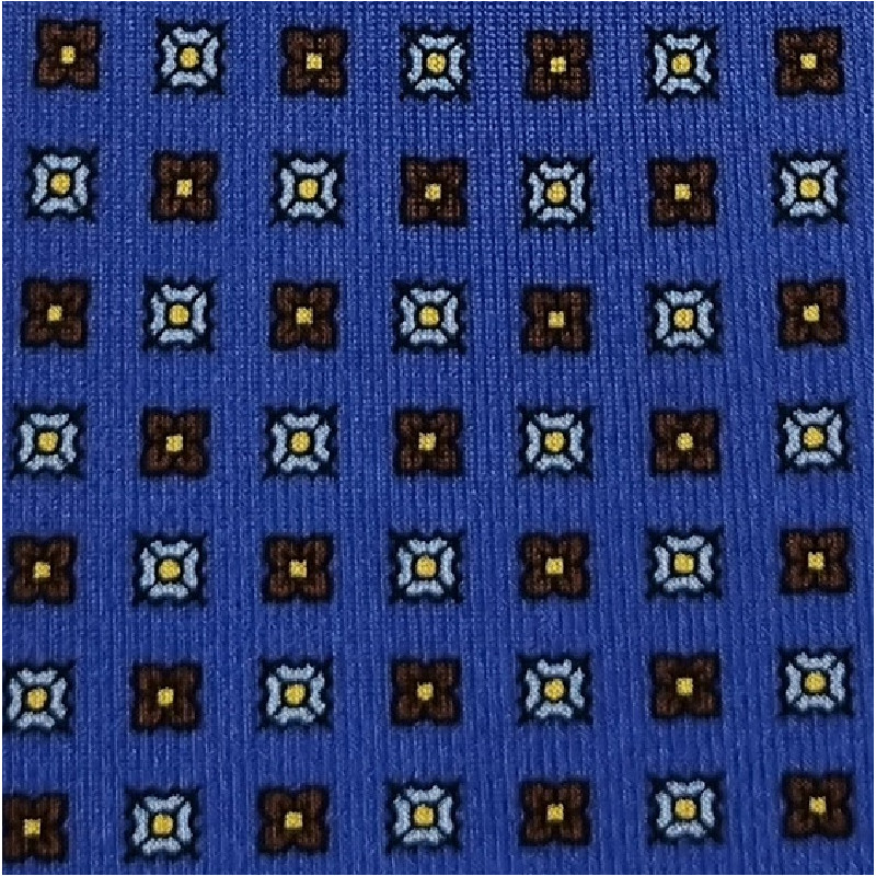 Micro Floral Pattern Handprinted...