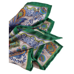 Paisley motif printed silk... 2