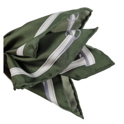 Horse motif printed silk... 2