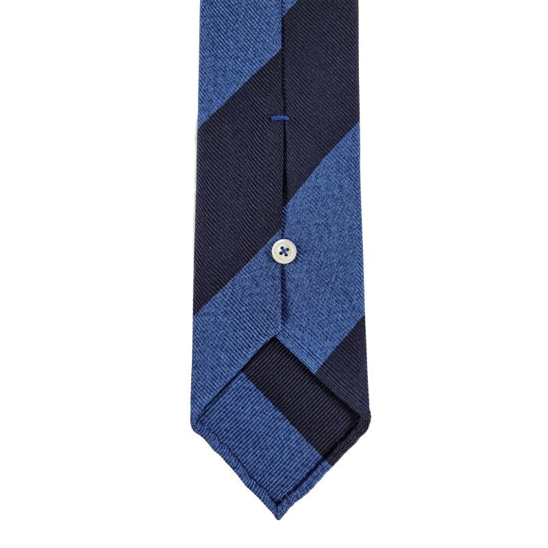 Rep Jacquard stripes 3 folds tie -...