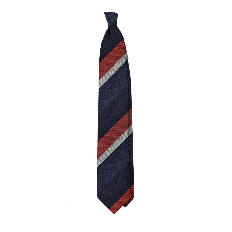 Cravatta regimental 3 pieghe...