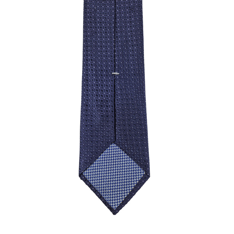 Micro pattern jacquard 3 folds tie -...