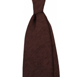 Cravatta seta shantung -...