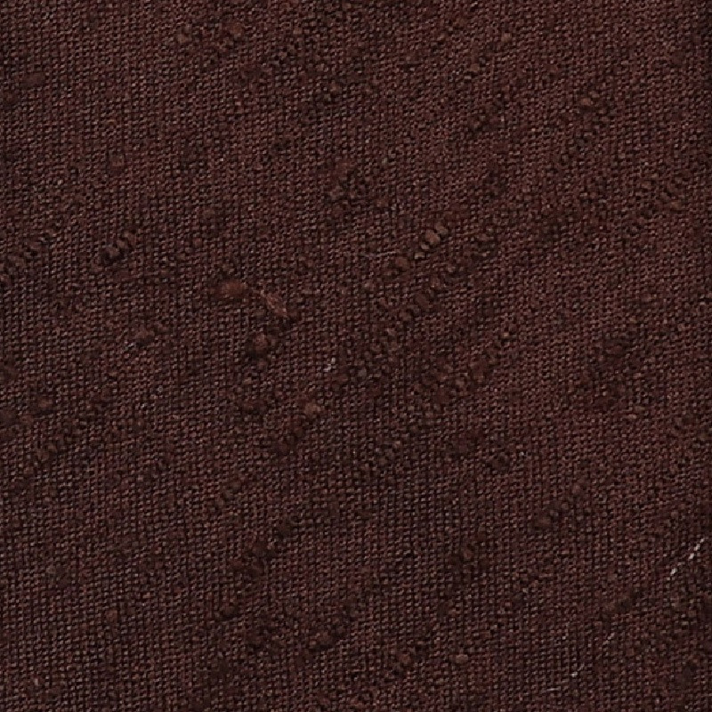 Cravatta seta shantung - marrone