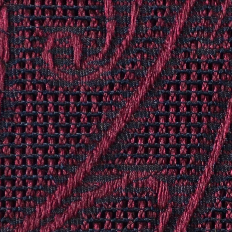 Burgundy grenatine paisley