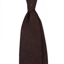 Solid grenadine shantung -...