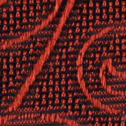 Rust grenadine paisley 2