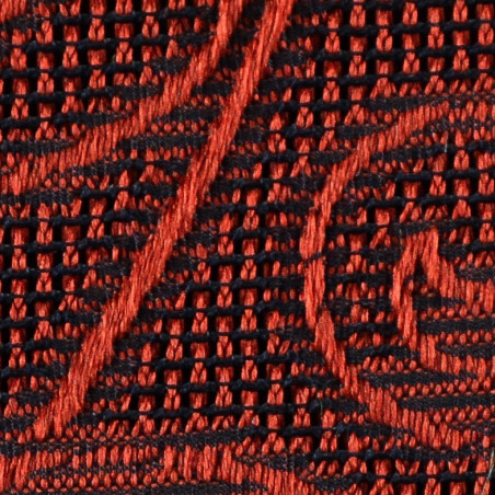 Rust grenadine paisley