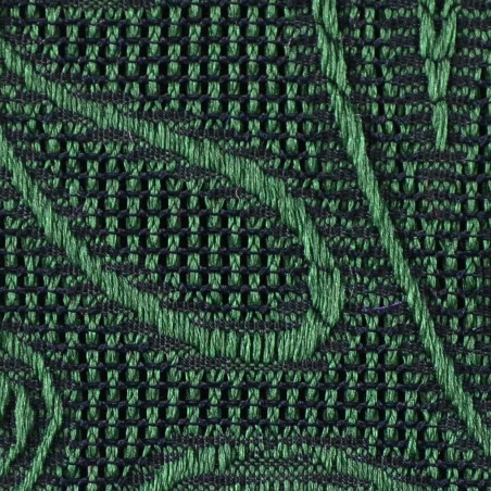 Green grenadine paisley